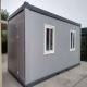 waterproof and fireproof empty layout 20ft sandwich panel container house for 8 workers