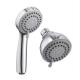 Shower Rain Set 3 Inches 4 Functions Chromed Handheld Shower with Plastic
