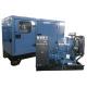 Electric start diesel Silent Generator Set 50kva blue color with Lovol motor