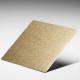 316 2mm 304 Stainless Steel Plate Sheet PVD Brushed Hairline Gold Coated