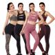 HEXIN Women's High Waist Seamless Yoga Set 2000pcs for Slimming Two Pieces Sport Set