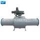 DN15-DN1200 Electric Motorized Ball Valve Fully Welded For Natural Gas