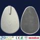 wholesale tens unit oval silicon rubber electrode pad/ rubber pads for tens