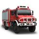 4x4 Unimog Forest Special Fire Truck with Double Cabin and Water Tank