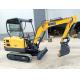 Max. Digging Depth 2450mm Small Crawler Digger For Maximum Lifting Height Of Blade 240mm