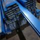 blue color steel sheet dine line with 0.4mm for warehouse roof