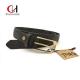 Practical Antiwear Copper Buckle Belt , Multipurpose Brass Buckle Leather Belt