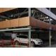 Q345B Multi Storey Steel Structure Car Parking Automatic Hot Dip Galvanized Surface