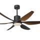 6 Speeds 54 Inch Ship Ceiling Fan DC Motor Ceiling Fan With 6 ABS Blades