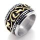 Tagor Jewelry Super Fashion 316L Stainless Steel Casting Ring PXR121