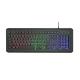 Full-size 104-key RGB Gaming Keyboard For Gamers Office Workers And Anyone Who Loves To Personalize Their Setup