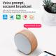 Wooden Wireless Retro Bluetooth Speaker 3.7V With 10M Operation Distance