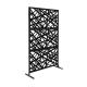 Custom Folding Screen Room Divider Rectangle Aluminum Material