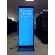 Elegant Floor Standing Digital Signage Display Wifi LCD Screen Totem Kiosk 55 Inch