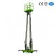 10 Meters Height Aerial Work Platform Double Mast Hydraulic Vertical Lift Table