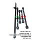 vrd4x4 adjustment Drag link and sway bar steering tie rod and trailing arms upper lower suspension for Nissan patrol Y61