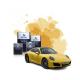 Maroon Yellow Car Lacquer Automotive Top Coat Paint 2K Customizable Viscosity