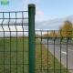 2430mm Tall Curved Garden Fence 3d Pvc Coated Triangle Bending