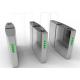 Stainless Steel BLDC Motor Access Control Turnstiles Acrylic Arm