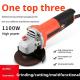 1100W Cutting And Polishing Lithium Angle Grinder For Construction Site Power Tools