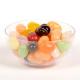 Disposable Smooth Small Bowl Plastic Packing Box Restaurant Fruit Salad Bowl Microwave Safe Plastic Mixing Bowls