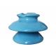 Blue 36kV Porcelain Pin Insulators For Distribution Lines