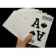 310gsm Black Core Paper Casino Playing Cards Professional Custom with Bar Code