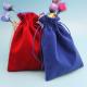 Small Colorful Drawstring Jewelry Bag Wear Resistant Mebroideried Logo