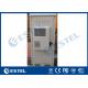 Heat Insulation Outdoor Electronic Equipment Enclosures Anti Theft Three Point Lock