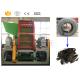 High Speed Scrap Rubber Tires Recycling Machine With 2 Shaft Low Noise