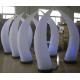 Plastic Shell Inflatable Lighting Decoration , Inflatable Air Blower Fan