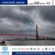 High Stiffness Composite Beam Steel Concrete Bridge Convenient Highway Bridge