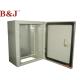 Single Door Metal Electrical Enclosure Box , Wall Mount Electric Distribution