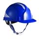 CE EN397 Height Blue Safety Helmet For Electrical Work Workplace Safety Equipments