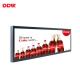 23.1 Inch Transparent LCD Screen Stretched Digital Signage Monitor Display For