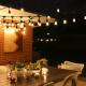 20 Bulbs Battery LED 120V String Light Balls For Outside Garden Patio Party IP65