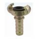 Air hose Coupling Euro kind Type hose tail with collar in plating Carbon steel