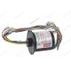 Customized 1000RPM High Speed Slip Ring With Gold To Gold Material For Industry