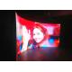 P4mm Full Color Flexible Curved LED Screen , Soft LED Curtain Video Wall