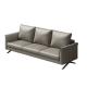 Chinese Style Three Seat Sectional Sofa Coffee Table Combo Set for Business Reception