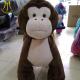Hansel hot sale mall electric mountable animal plush ride on Monkey