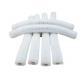 Soft White Nylon PA66 Bristle White Brush Roller Spiral Brush For Polishing Machine