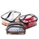 Travel Luggage Pouch Custom Plastic Bags Printing Logo Transparent For Make Up Cosmetic