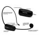 2.4Ggz wireless headset megaphone with high sensative and micro USB charger