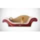 Sofa Shaped Corner Cat Scratcher Durable , Cat Scratcher Bed To Trim Strong Claw