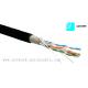 Outdoor networking cable Cat5e 0.5mm BC Pass Fluke 1000ft Outdoor lan cable