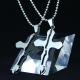 Fashion Top Trendy Stainless Steel Cross Necklace Pendant LPC358