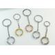 2014 New 316L Stainless Steel CNC Prong Setting CZ Crystal Stones Key Chain Glass Lockets