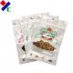 Digital Printing Stand Up Zipper Pouch 10 Colors MBOPP Moisture Barrier For Snack Packing