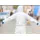 Anti Epidemic  Disposable Hooded Coveralls Chemical Resistant Coveralls